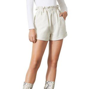 GRLFRND 100% Shea Leather Shorts